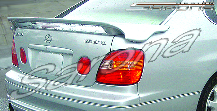 Custom Lexus GS300-400  Sedan Trunk Wing (1998 - 2005) - $550.00 (Manufacturer Sarona, Part #LX-020-TW)